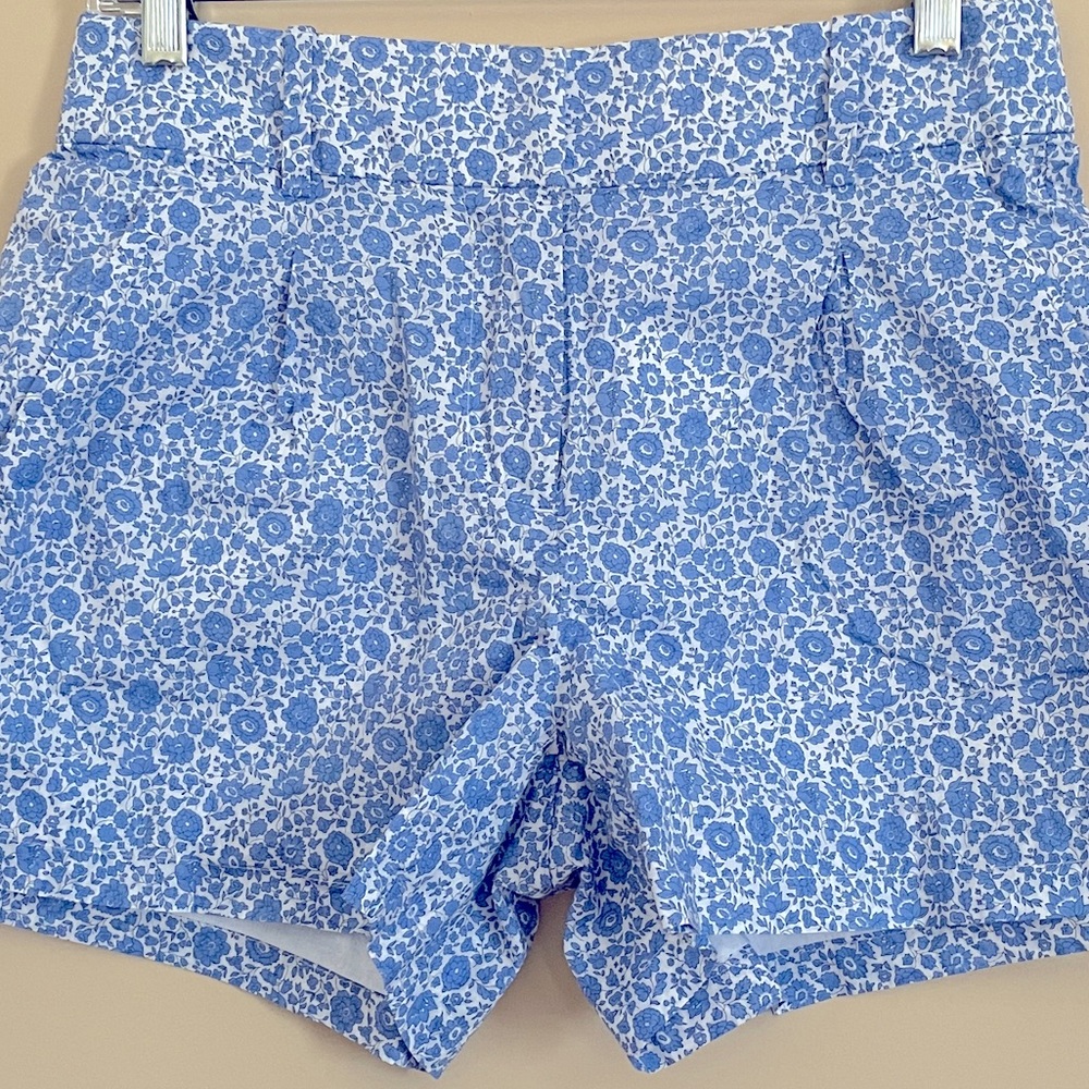 J. Crew Liberty Fabric Floral Shorts Size 0 Summer Beach Vacation - Picture 6 of 12